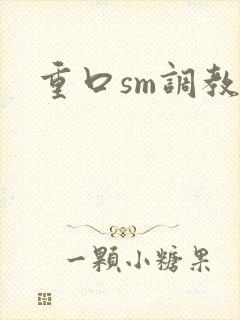 重口sm调教文封面