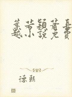 叶若颖萧长青穿越小说免费阅读