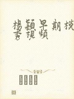 杨颖早期模特走秀视频