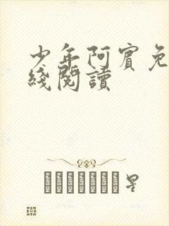 少年阿宾免费在线阅读