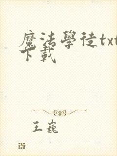 魔法学徒txt下载