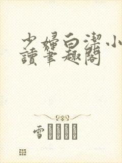 少妇白洁小说阅读笔趣阁