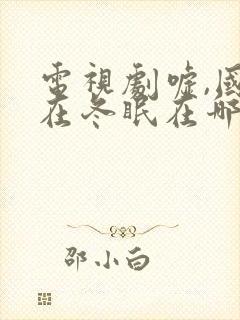 电视剧嘘,国王在冬眠在哪里拍的封面