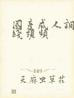 国产成人调教在线视频封面