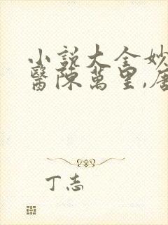 小说大全妙手龙医陈万里,唐嫣然