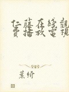 仁藤在线观看免费播放电视剧