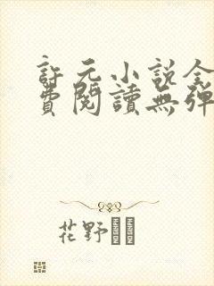 许元小说全文免费阅读无弹窗