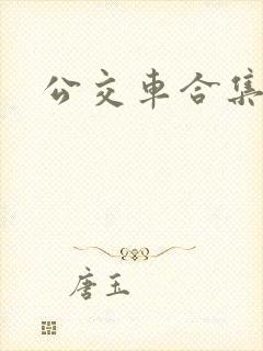 公交车合集封面