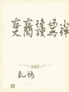 露露后妈小说全文阅读无弹窗笔趣阁