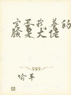 完蛋我养的小白脸是大佬