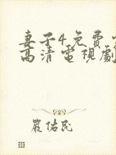 妻子4免费完整高清电视剧在线看中文