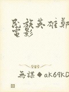 民族英雄郑成功电影封面