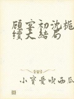 顾宴初沈栀禾后续大结局