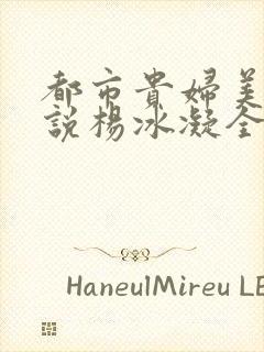 都市贵妇美腿小说杨冰凝全文阅读