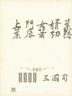 上门女婿叶辰 叶辰萧初然531