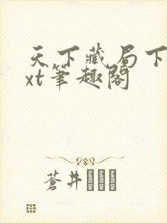 天下藏局下载txt笔趣阁