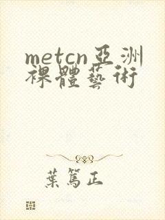 metcn亚洲裸体艺术