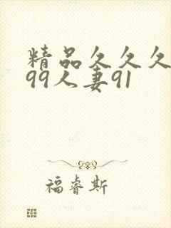 精品久久久久久99人妻91
