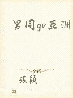 男同gv亚洲