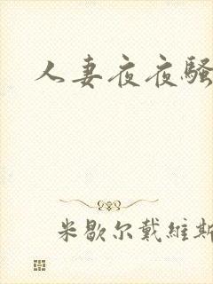 人妻夜夜骚