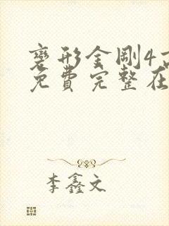 变形金刚4高清免费完整在线观看