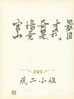 官场奇才最强靠山竟是我自己李澜在线阅读