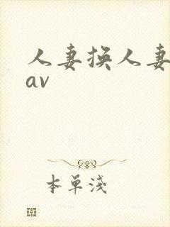 人妻换人妻仑乱av