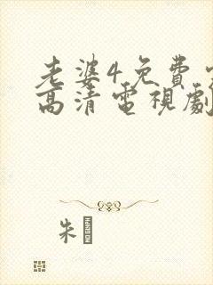 老婆4免费完整高清电视剧在线观看