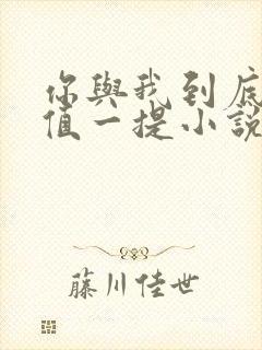 你与我到底是不值一提小说免费阅读