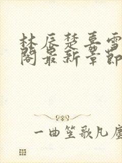 林辰楚嘉雪笔趣阁最新章节