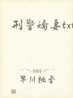 刑警娇妻txt