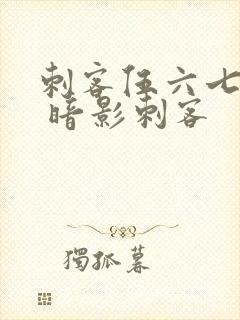 刺客伍六七照片 暗影刺客封面