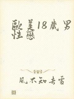 欧美18岁男同性恋