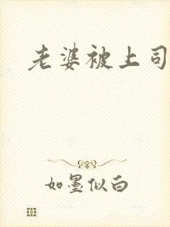 老婆被上司小说封面