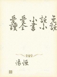 爱爱小说免费阅读全书小说乡村