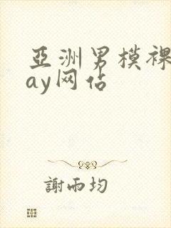 亚洲男模裸体gay网站