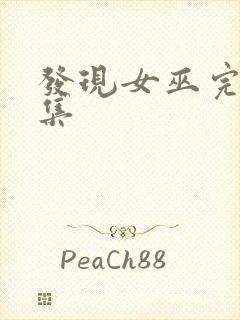 发现女巫完版全集