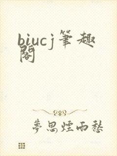 biucj笔趣阁封面