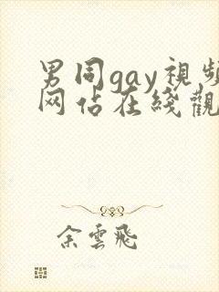 男同gay视频网站在线观看封面