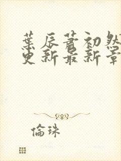 叶辰萧初然刚刚更新最新章节叫什么