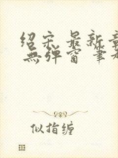 绍宋 最新章节 无弹窗 笔趣阁