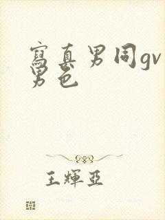 写真男同gv蓝男色封面