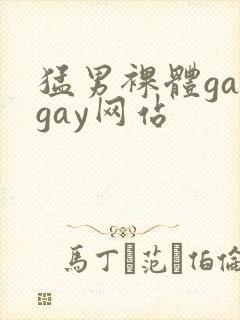 猛男裸体gaygay网站