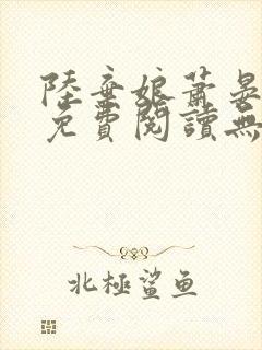 陆弃娘萧晏全文免费阅读无弹窗封面