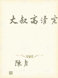 大叔高清完整版