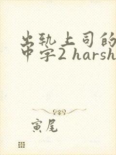 出轨上司的人妻中字2 harsh封面