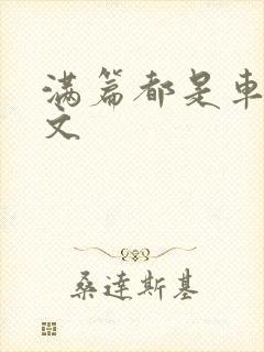 满篇都是车的古文