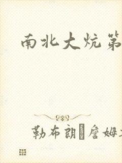 南北大炕第一部封面