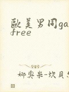 欧美男同gayfree