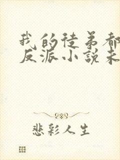 我的徒弟都是大反派小说未删减完整版封面